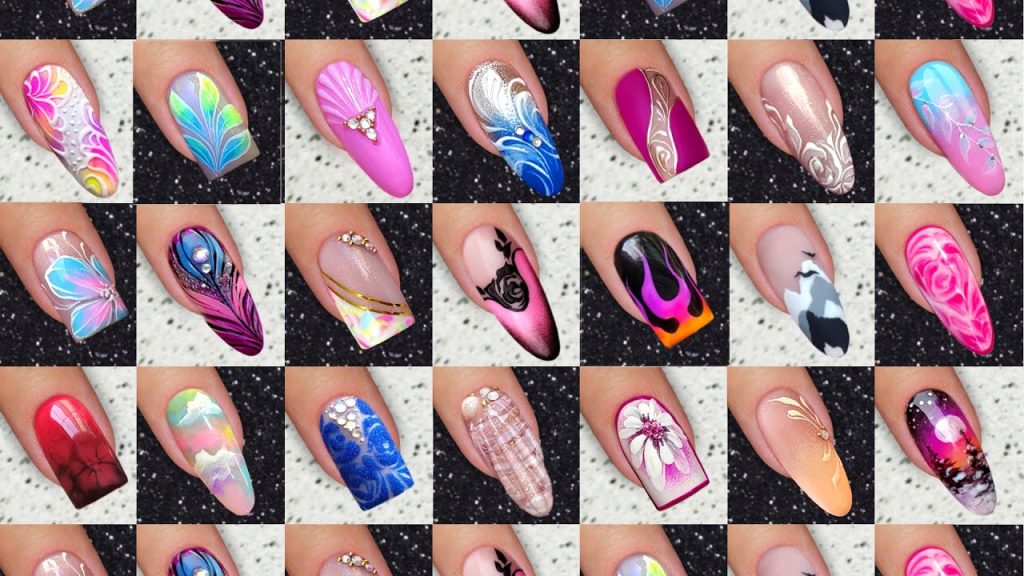 20+ Stunning Abstract Nail Designs For Your Mani 6 Nail Art Designs #20nails | Best Nail Art Compilation