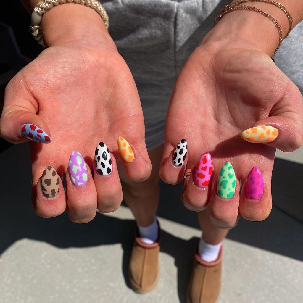 19 Animal Print Nail Designs For A Fierce Manicure 8 27 Cute Cow Print Nails And Designs For Any Style + Full Tutorial