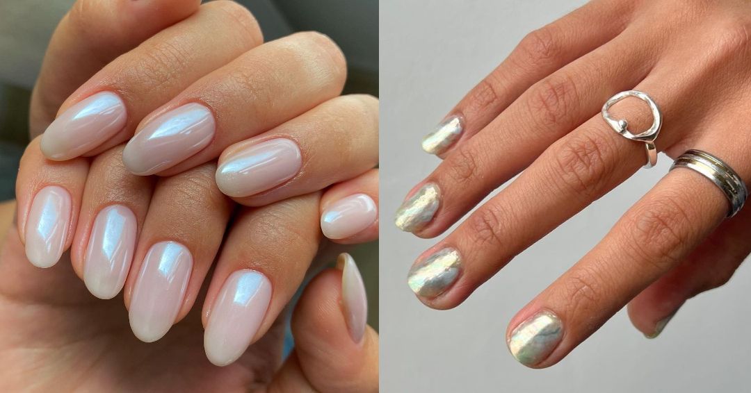 The Chrome Nail Trend 15+ Sparkling At Home Ideas 10 Chrome Nails are Spring's Cool-Girl Manicure Trend for 2023 | Glamour