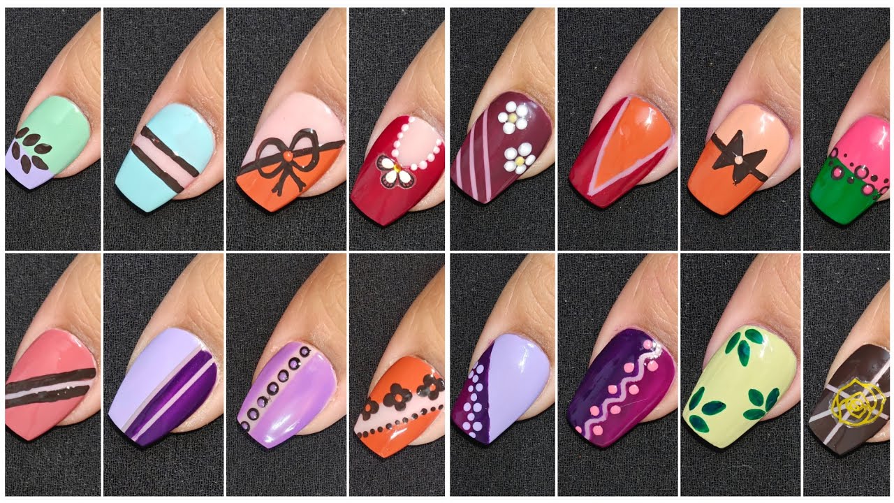 20+ Stunning Geometric Nail Art Patterns To Try 9 Must watch nail art tutorial | DIY nail designs compilation 2025 | Nail Delights 💅