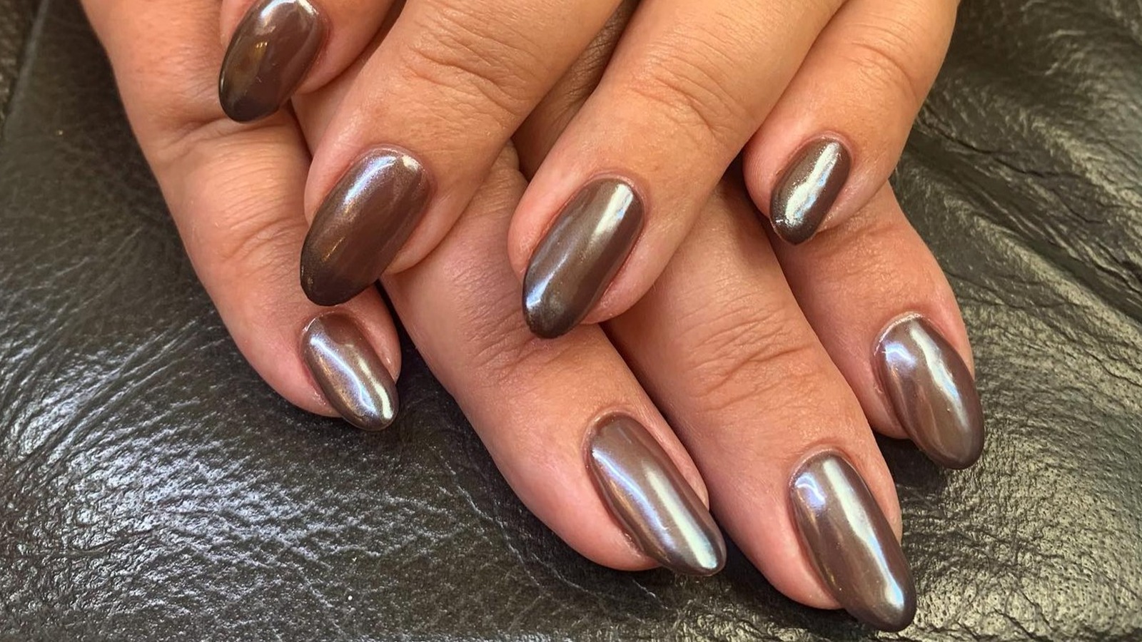 Glazed Donut Nails The Trend and How To Do It At Home 7 What To Ask For If You Want Chocolate Glazed Nails