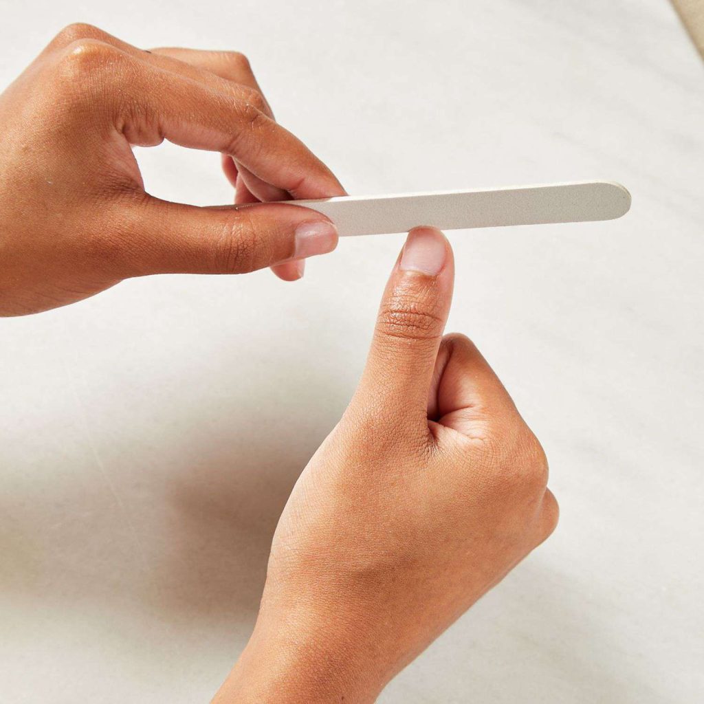 How To File Your Nails Perfectly For An At Home Mani 6 How to File Nails Safely for the Most Meticulous At-Home Summer Mani