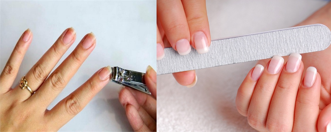 How To File Your Nails Perfectly For An At Home Mani 9 How to Do Manicure at Home - FashionBuzzer.com