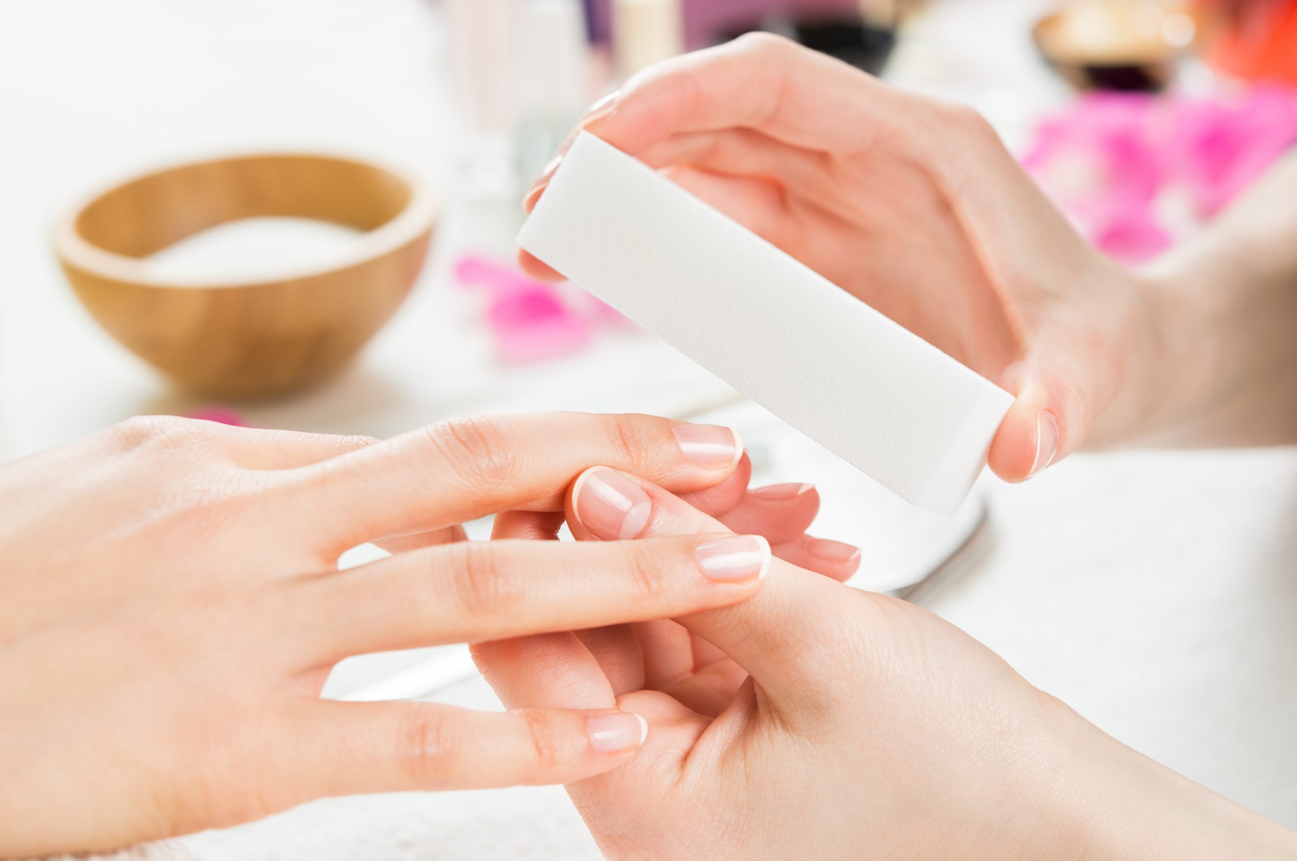 Is Peeling Off Gel Polish Bad, Why and How To Fix It 9 How to Buff Nails Correctly - The Nail & Beauty Link Blog