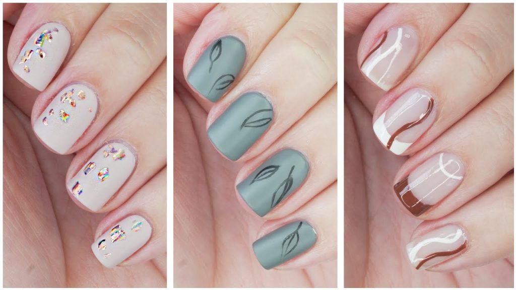 23+ Chic Minimalist Nail Art Designs For Home 6 New Nail Art 2023 🍂 Minimalist Fall Nail Designs!