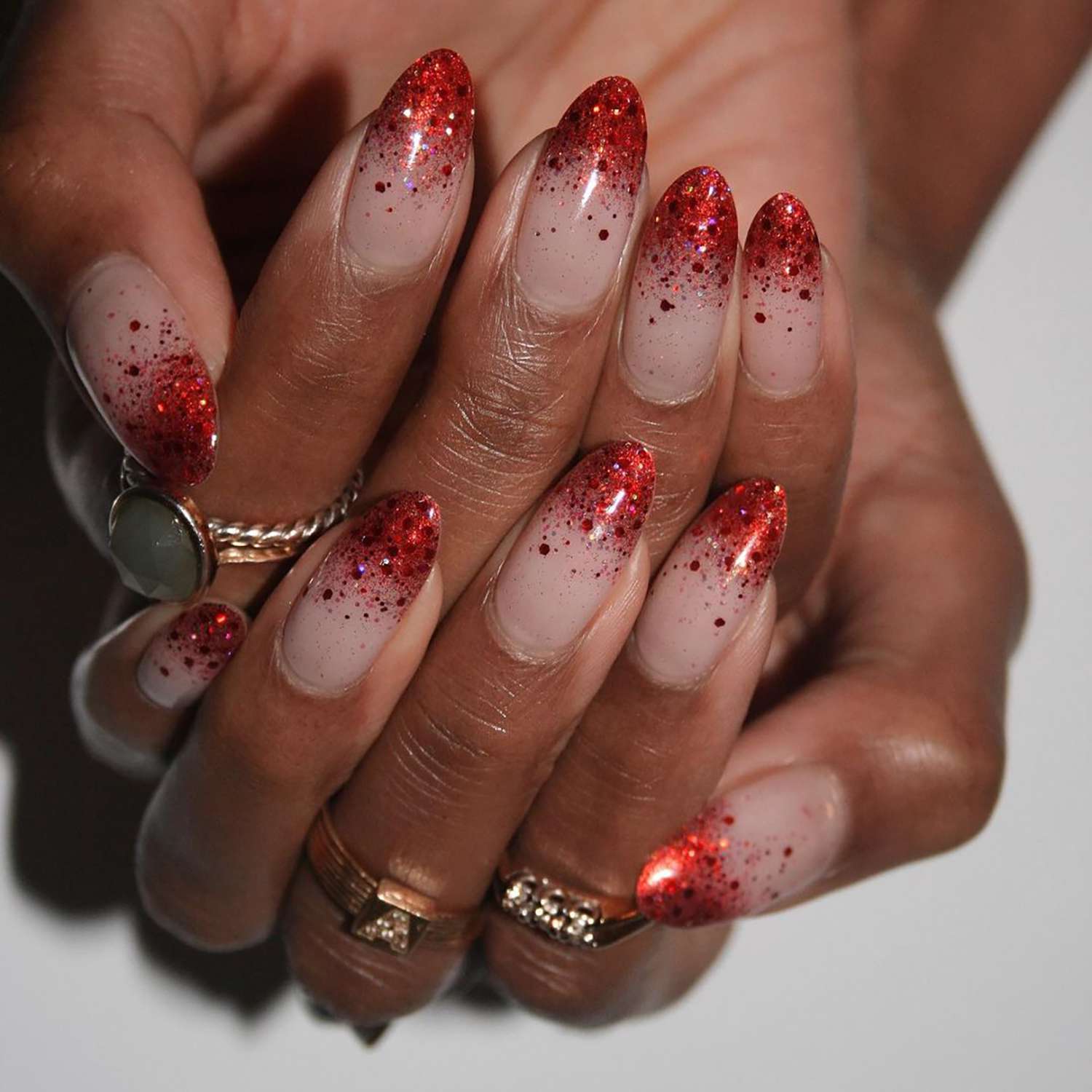 21 Modern French Manicure Ideas For At Home Service 8 19 Sparkling Glitter French Tip Nail Ideas to Try ASAP
