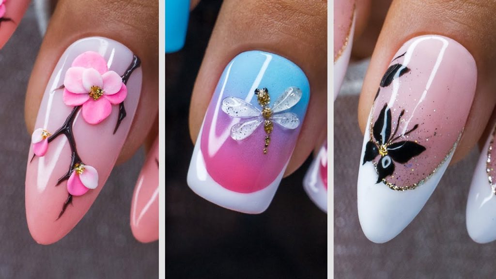40+ Prettiest Nail Designs For Spring 2025 6 Nail Art Spring 2025 | New Nail Art Tutorial