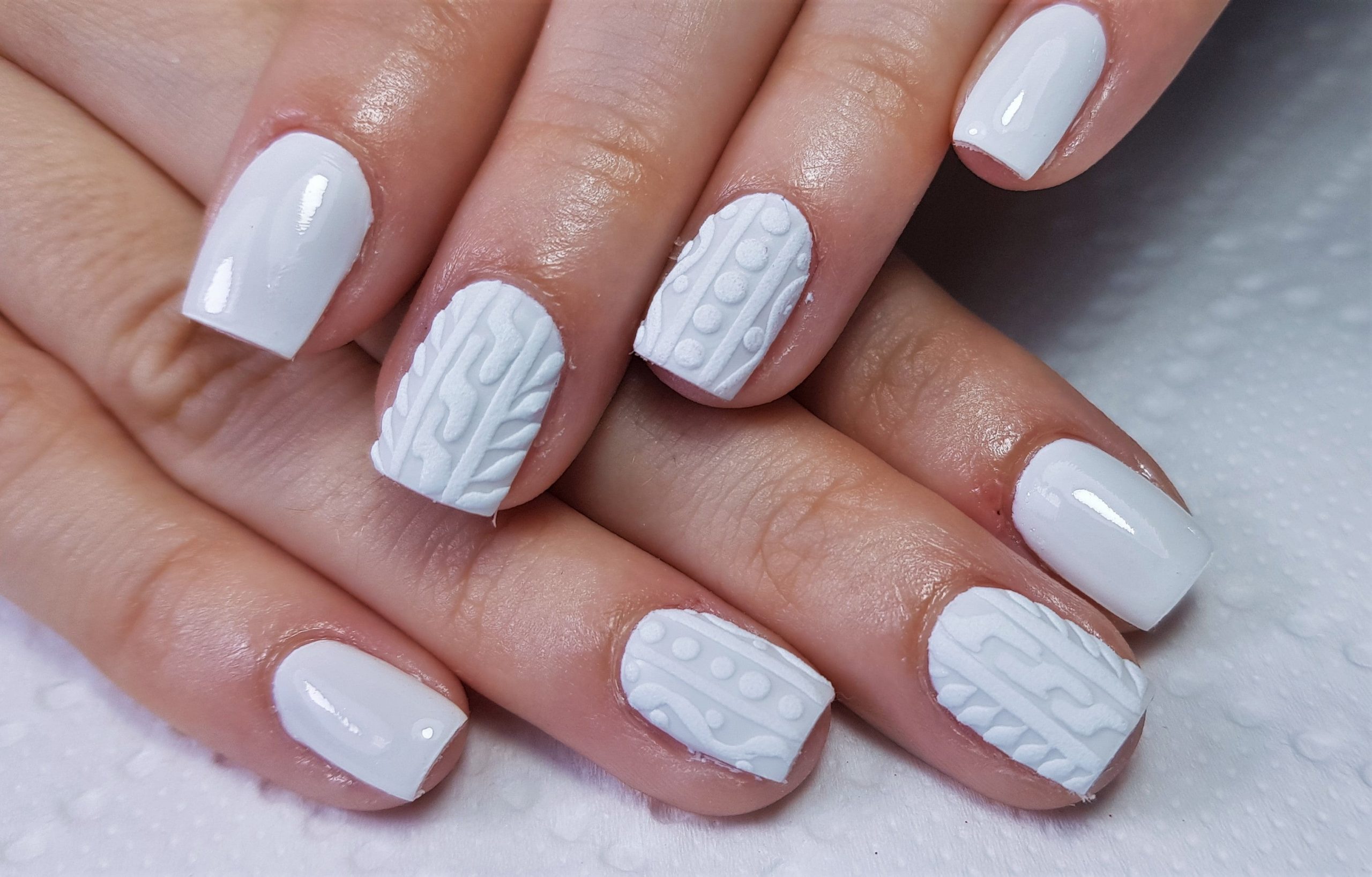21+ Cozy Sweater Weather Nail Designs For Home 9 How to Do Sweater Nails: A Step-by-Step Sweater Nails Tutorial – Erica's ATA
